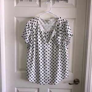 41 Hawthorn Tops - 41 Hawthorne Polka Dot Blouse 41 Hawthorn Tops - 41 Hawthorne Polka Dot Blouse
